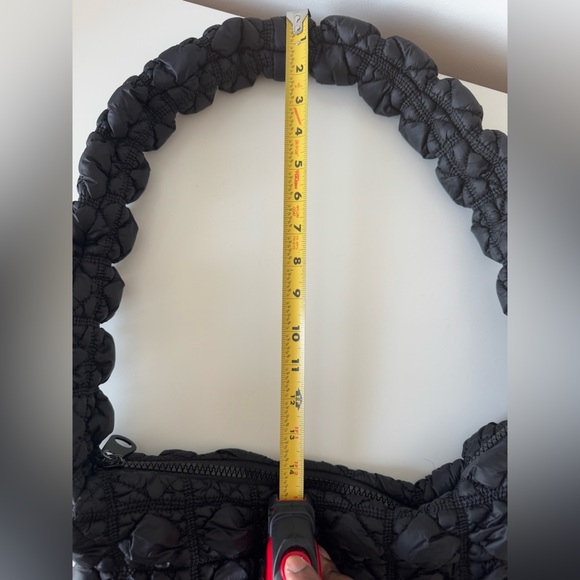 Black Crossbody Shoulder Bag Adjustable Strap - Picture 12 of 12